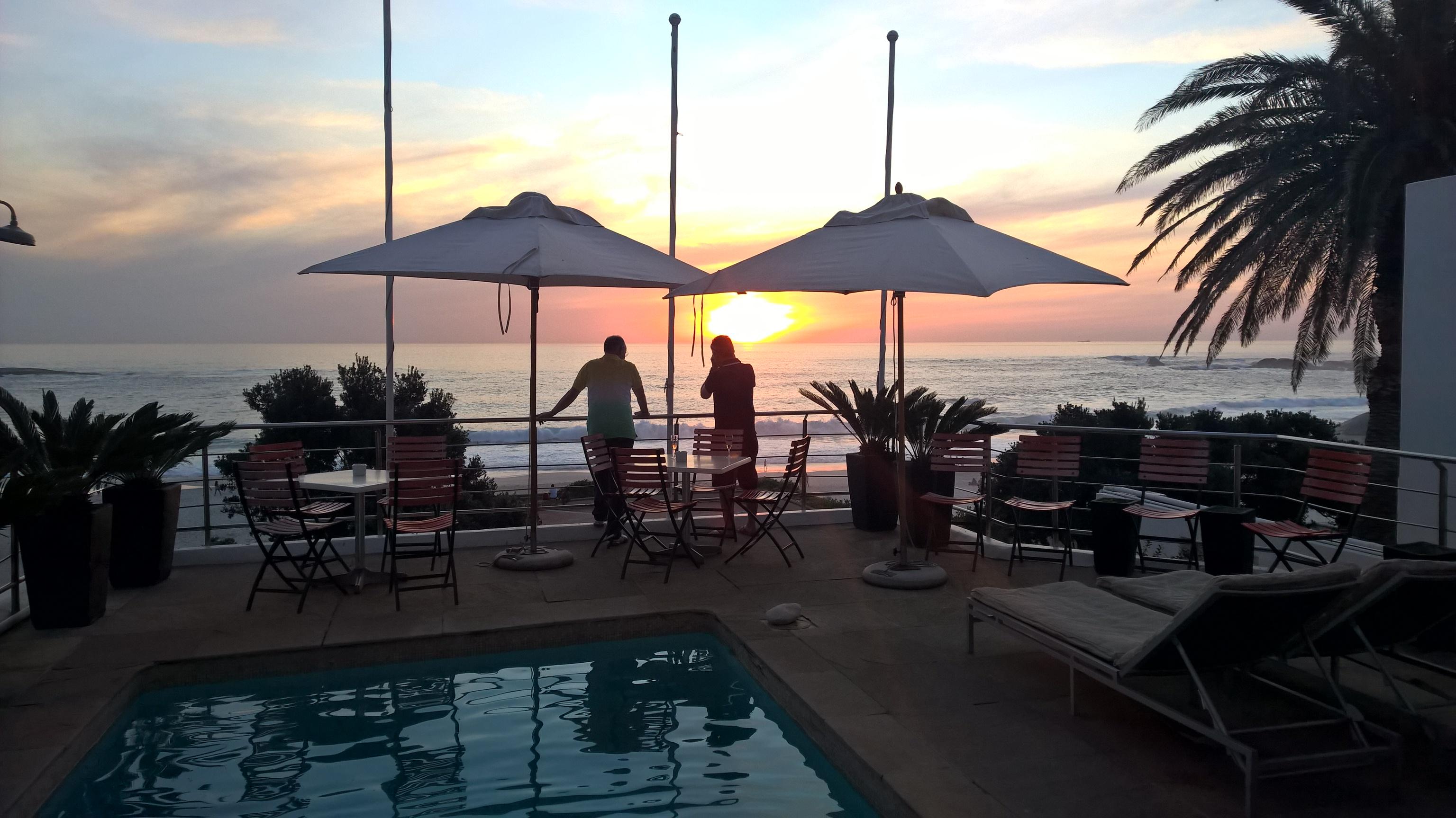 Sea Castle Hotel Camps Bay Cape Town Dış mekan fotoğraf